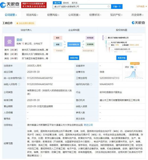 科大訊飛布局西南 遵義成立大數據子公司，注冊資本3000萬拓展智能廣告新賽道